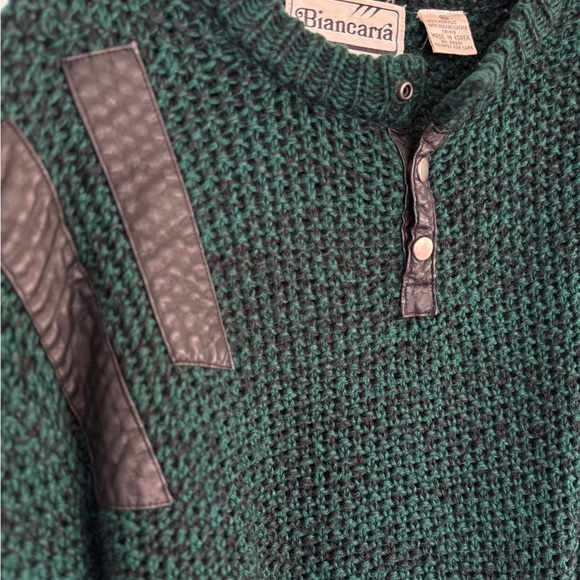 Biancarra Women's Green Sweater - Picture 3 of 7